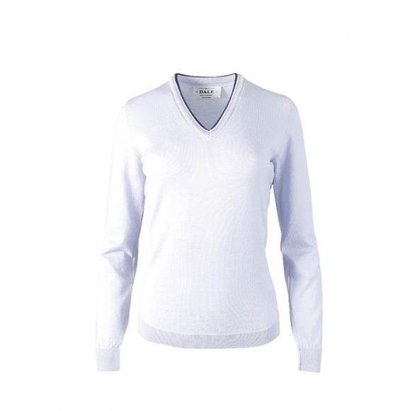 Dale of Norway Extra Fine Merino Wool Kristian V-Neck Sweater - Picture 5 of 10